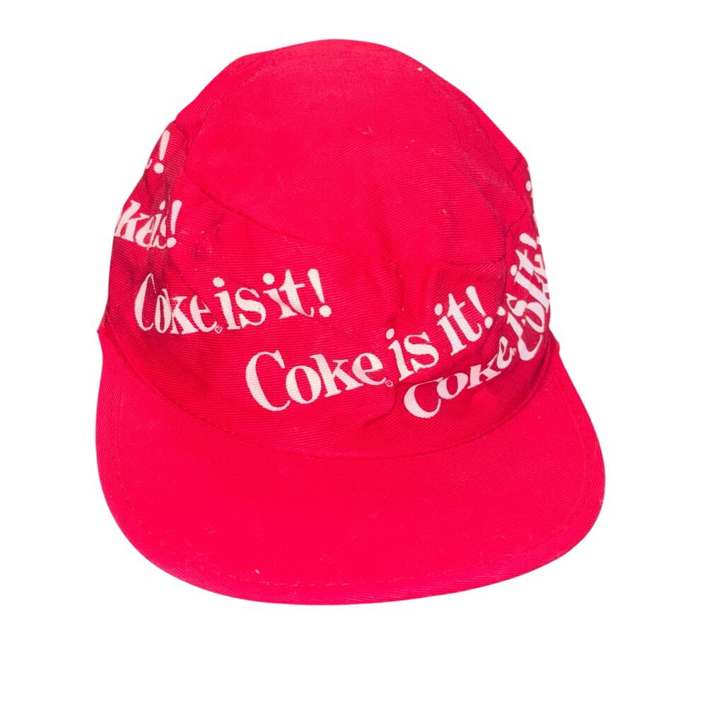 Vintage Coke it It Coca-cola SnapBack hat red white